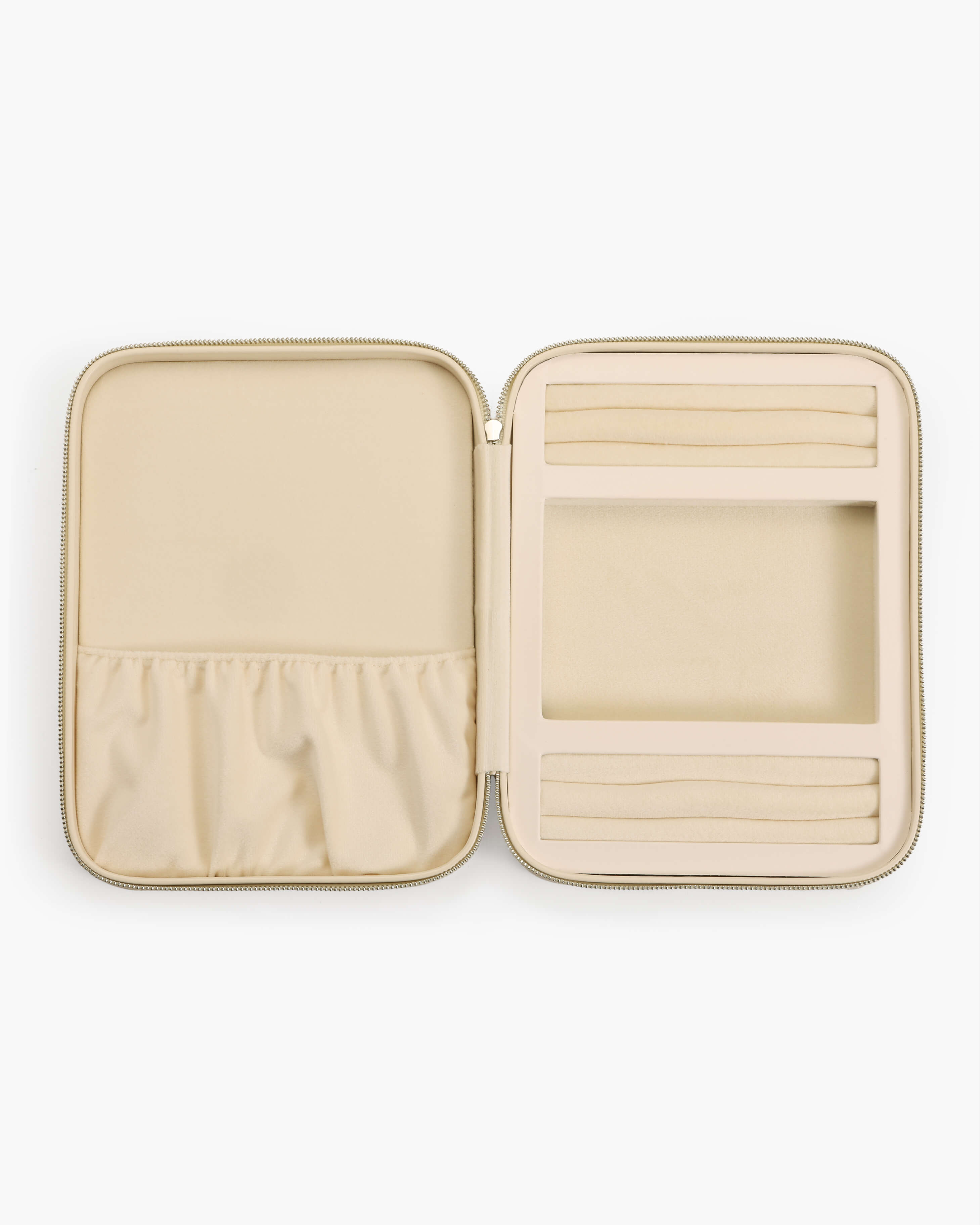 Isola Heart Jewelry Box in Beige