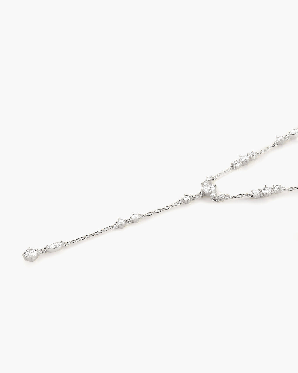 Adriana Necklace in Silver