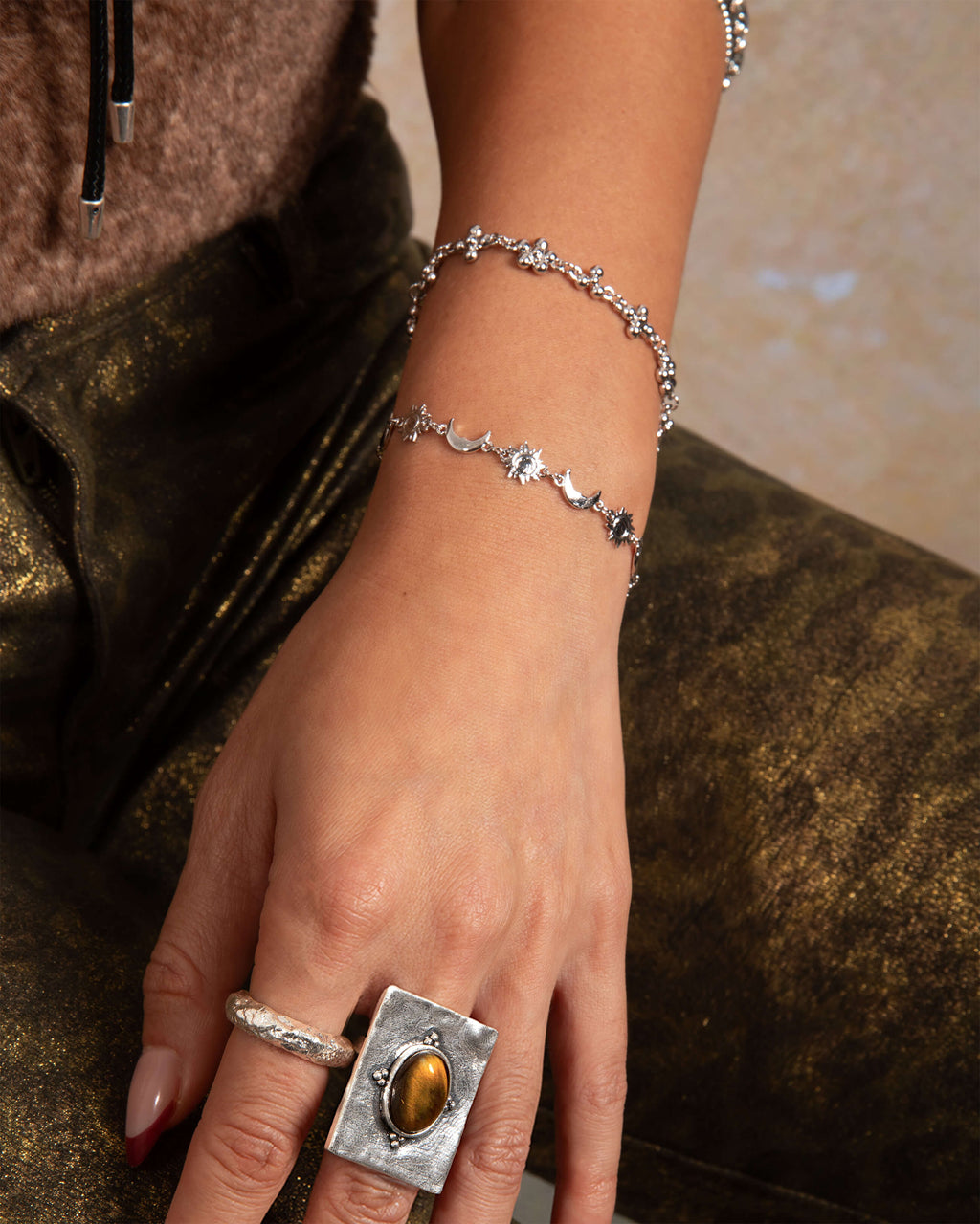Hoshi Bracelet in Silver