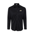 Toledo Quattro Flex Dress Shirt with Semi-Spread Collar Black