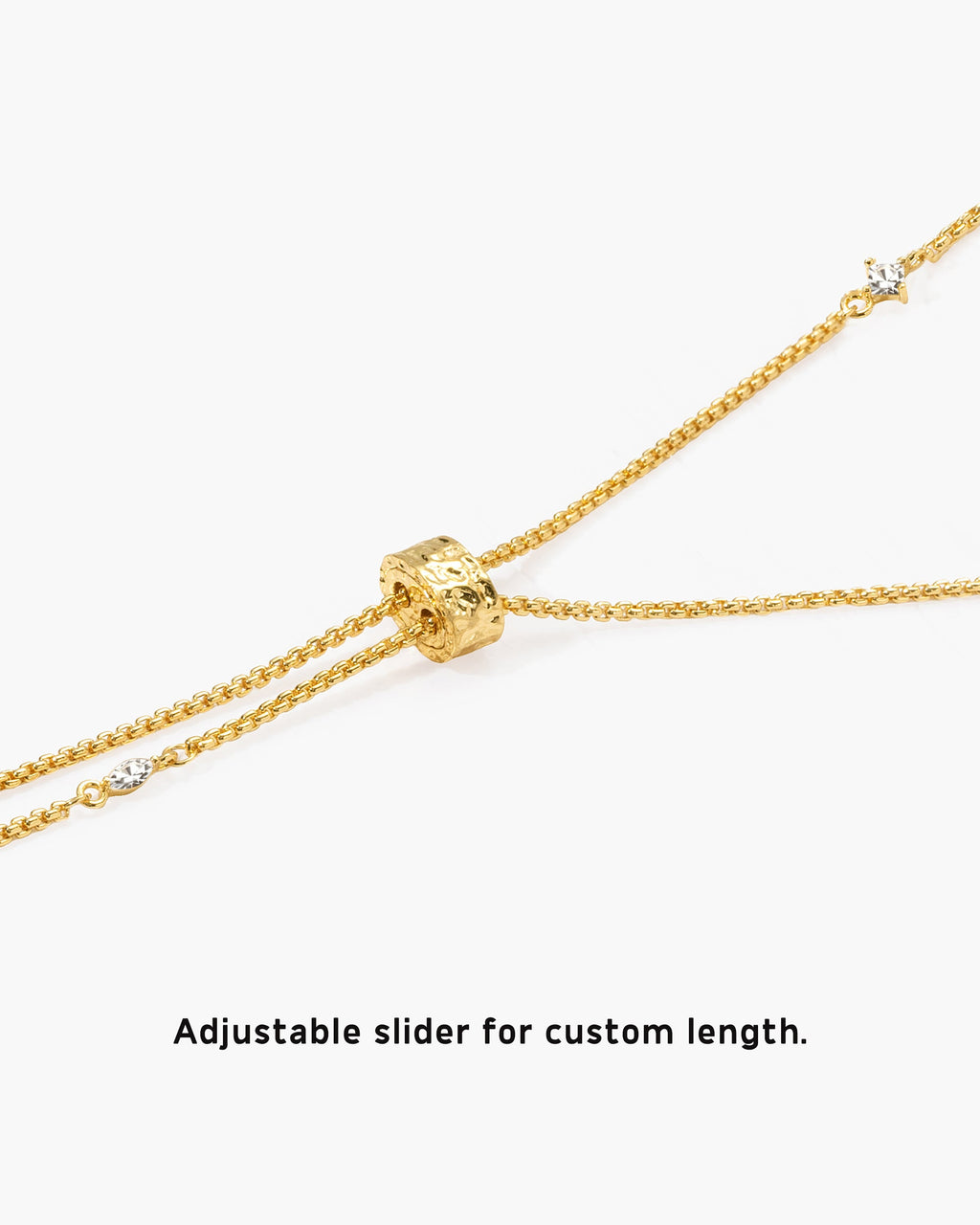 Inès Slider Lariat Necklace
