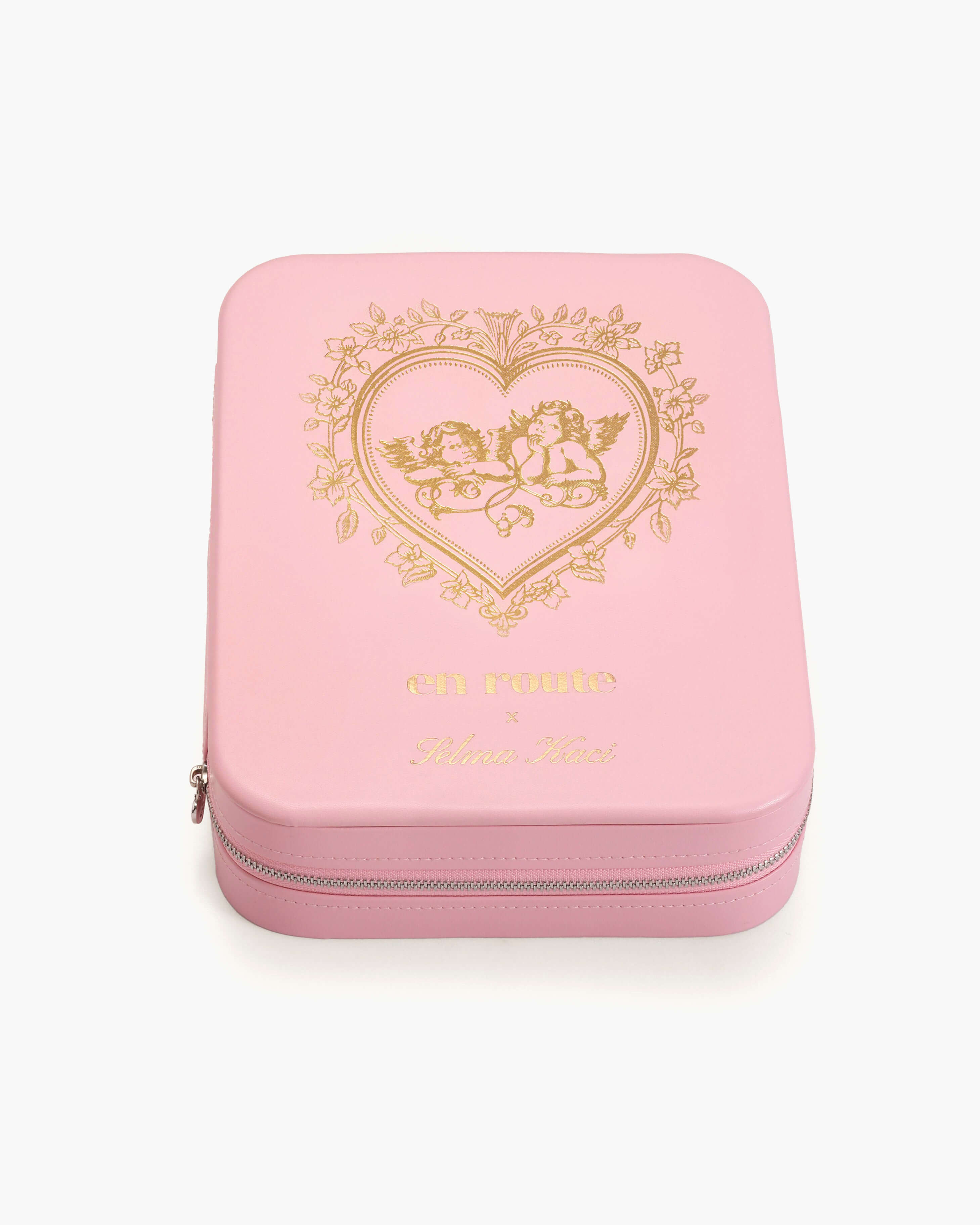 Isola Heart Jewelry Box in Beige
